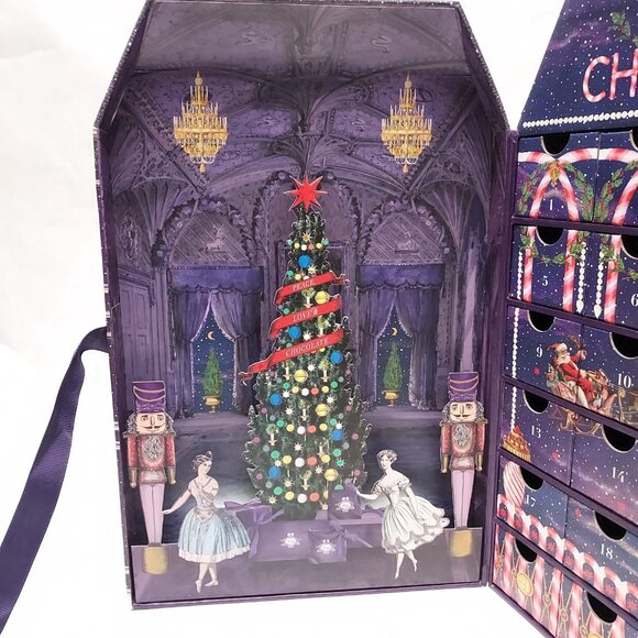 Vosges Haute-Chocolat Nutcracker Christmas Advent Calendar 2022 Empty 24 Drawers - Picture 14 of 16